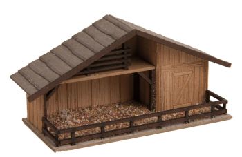 NOC14394 - Christmas market nativity scene with figurines