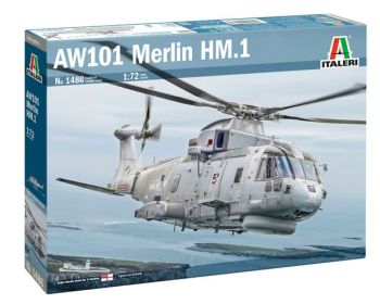 ITA1486 - AGUSTA W101 Merlin HM.1 military helicopter to assemble and paint