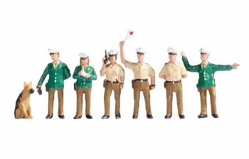 NOC15090 - 6 German Policemen with Accessories