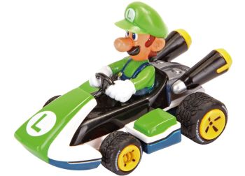 CARRERA15817039-D - Green MARIO KART friction kart in box - Luigi