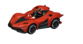 CARRERA15817074-B - Red SONIC The Hedgehog friction car - Shadow
