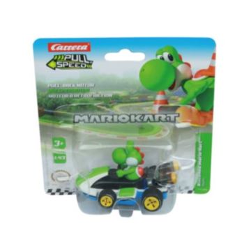 CARRERA15818316 - MARIO KART friction karting in blister pack - Yoshi