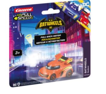 CARRERA15818330 - BATWHEELS friction car in blister pack - Redbird