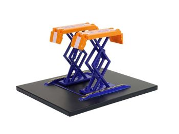 GREEN16220-B - Double scissor lift - UNION 76 from the AUTO BODY SHOP series, blister-packed
