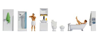 NOC16289 - Themed Figurine Set - Bathroom