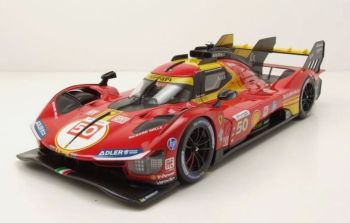 BUR16303-50 - FERRARI 499P Turbo V6 #50 Team Ferrari Champion of the 24h of Le Mans 2024 A.FUOCO / M.MOLINA / N.NIELSEN