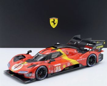 BUR16311-51 - FERRARI 499P turbo V6 #51 Team Ferrari 24h of Le Mans 2023 A.PIER GUIDI / J.CALADO / A.GIOVINAZZI