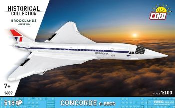 COB1689 - CONCORDE G-BBDG - 518 pieces