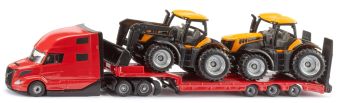 SIK1785 - VOLVO 6x4 truck with equipment trailer and 2 JCB machines