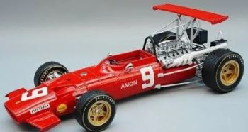 TM18-200D - FERRARI 312 F1 #9 South African GP 1969 C.AMON - Limited to 105 copies