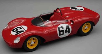 TM18-234E - FERRARI 206 #64 Winner of the Dino SP Freiburg - Schauinsland 1965 L.SCARFLOTTI
