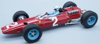 TM18-98C - FERRARI 512 F1 #2 GP of Netherlands 1965 J.SURTEES with figurine - Limited to 75ex.