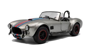 SOL1804913 - SHELBY Cobra 427 MKII Solido Works M Racing 1965 Silver