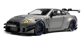 SOL1805815 - NISSAN GT-R W/Liberty Walk Body Kit 2.0 2023 Silver