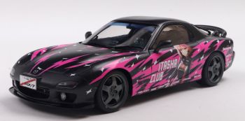 SOL1810605 - MAZDA RX7 FD3RS 1999 black and pink - SOLIDO WORKS ITASHA CLUB