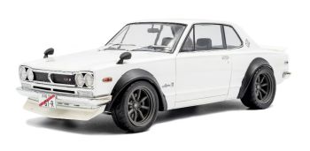 SOL1813001 - NISSAN Skyline - Hakousuka Solido Works 1970 Pearly White