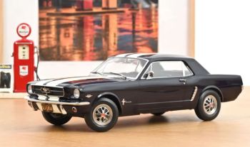 NOREV182805 - 1966 Ford Mustang Coupe, Night Mist Metallic