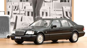 NOREV183045 - 1997 Mercedes-Benz S600 Obsidian Black Metallic
