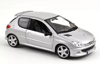 NOREV184726 - PEUGEOT 206 RC 2003 Silver Aluminium