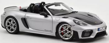 NOREV187270 - PORSCHE 718 Spyder RS with Weissach package 2023 Silver metallic