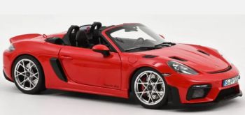 NOREV187271 - PORSCHE 718 Spyder RS with Weissach package 2023 Red