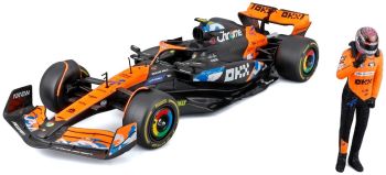 BUR28040N1 - McLaren MCL38 #4 Japanese GP 2024 with L.NORRIS figurine
