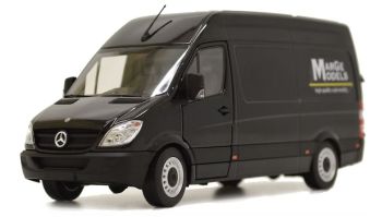 MAR1905-02-01 - MERCEDES BENZ Sprinter black - Edition MarGe Models