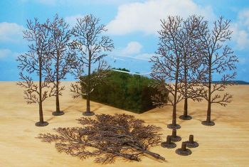 HEK1971 - Tree kit with flocking 18 cm - 10 pieces