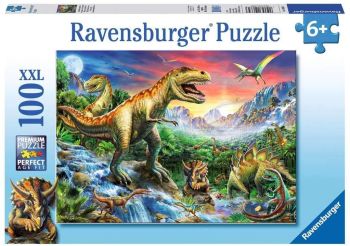 RAV106653 - Puzzle 100 Pieces In the time of the dinosaurs