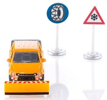 SIK2546 - Pick-up VOLKSWAGEN AMAROK with blade and panels Ech:1/55