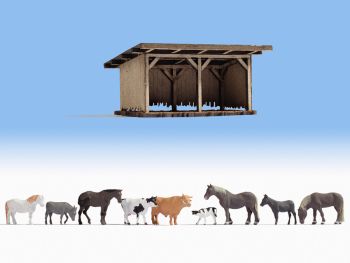 NOC12042 - Animals with shed