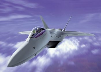 ITA1207 - Build and paint F-22 Raptor fighter jet