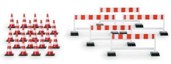 HER052566 - 20 Cones and 5 Bars Ech:1/87