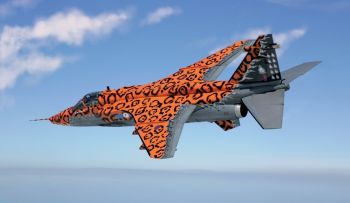 ITA1357 - JAGUAR GR.3 Big Cat fighter plane to assemble and paint