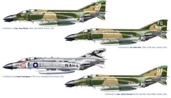 ITA1373 - F-4 Phantom D Aces plane to assemble and paint