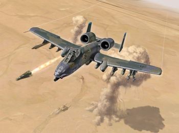 ITA1376 - A-10 A/C Thunderbolt II airplane to assemble and paint