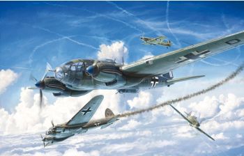 ITA1436 - Airplane Heinkel HE-111 H-6 to assemble and paint