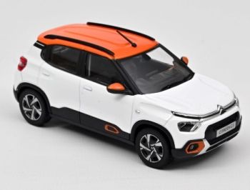 NOREV155221 - CITROËN C3 2021 White with orange roof