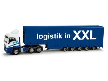 HER158510 - MAN TGS LX with 5-axle tarpaulin trailer XXL LOGISTIK