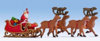 NOC15924 - Santa claus with sleigh