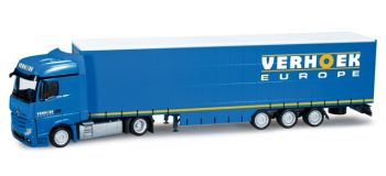 HER159913 - MERCEDES Actros Bigspace with VERHOEK tilt trailer