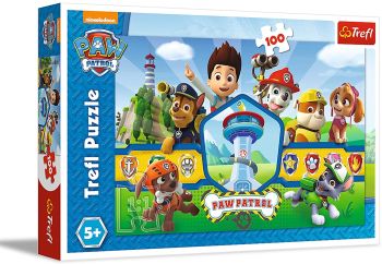 TRF16351 - Puzzle 100 Pieces PAW PATROL The Heroes Team