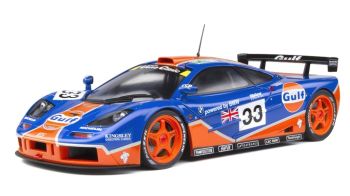 SOL1804101 - Mc LAREN F1 GTR Short tail 24H Le MANS 1996 Blue and orange