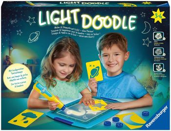 RAV180844 - Light doodle Moon and stars