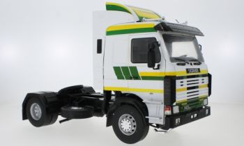 MOD18240 - SCANIA 143 Topline 4x2 1987 White green and yellow