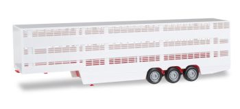 HER076333-002 - 3-axle livestock trailer