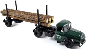 NOREV879996 - WILLEME LD610 with wood trailer transport