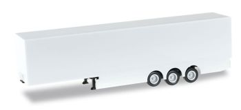 HER076685 - SCHMITZ 3 axle white van trailer