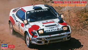 HAW20434 - TOYOTA Celica Turbo 4wd - Winner Safari Rally 1992 to be assembled and painted