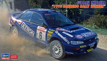 HAW20574 - SUBARU Impreza Rally de San Remo 1995 to assemble and paint